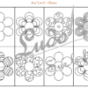 Jeu 3 en 1 Fleurs - à télécharger et à imprimer - Couleurs - Memory - Mistigri - Jeu couleurs aux dés - Printemps - Discrimination visuelle - Rapidité et observation - noir et blanc à colorier - lslf