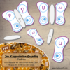 Jeu d'association différentes graphies des lettres - Papillons, insectes et printemps - Ecritures majuscule script et cursif - Ordre alphabétique - Alphabet - Atelier autonome maternelle - IEF - à télécharger et imprimer - lslf