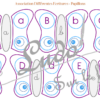 Jeu d'association différentes graphies des lettres - Les lettres des papillons - Insectes pour thème sur le printemps - Ecritures majuscule et minuscule script et minuscule cursif - Ordre alphabétique - Alphabet - Atelier autonome maternelle - IEF - PDF à télécharger et imprimer ou jeu imprimé - Puzzles - Français - lslf