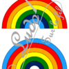Reproduis l'arc-en-ciel : jeu de logique et de reproduction de modèle - météo et ciel - 36 pièces et 56 défis difficulté progressive - à télécharger et à imprimer - atelier maternelle et élémentaire - travail couleurs et taille- lslf