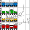 Jeu d'association de couleurs et jeu d'algorithmes sur le thème des trains - Locomotives et wagons - 72 défis de difficultés progressives - algorithmes à compléter - Atelier maternelle et cycle 2 (cp) - Véhicules terrestres - IEF - à télécharger et imprimer - lslf