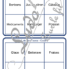 Loto combinable - 5 sens et corps humain - toucher, ouie, odorat, vue, goût - images noms - jeu progressif et à combiner - lecture et observation - travail de vocabulaire et du langage oral - à télécharger et à imprimer - Atelier maternelle - lslf
