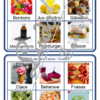 Loto combinable - 5 sens et corps humain - toucher, ouie, odorat, vue, goût - images noms - jeu progressif et à combiner - lecture et observation - travail de vocabulaire et du langage oral - à télécharger et à imprimer - Atelier maternelle - lslf