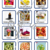 Loto combinable - 5 sens et corps humain - toucher, ouie, odorat, vue, goût - images noms - jeu progressif et à combiner - lecture et observation - travail de vocabulaire et du langage oral - à télécharger et à imprimer - Atelier maternelle - lslf