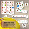 Suis le parcours codé - insectes et petites bêtes du jardin - animaux et printemps - codage, repérage et vocabulaire spatial - jeu et atelier autonome et autocorrectif Maternelle (Cycle 1) et Primaire (Cycle 2) - à télécharger et à imprimer - difficulté progressive et solutions - lslf