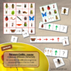 Suis le parcours codé - insectes et petites bêtes du jardin - animaux et printemps - codage, repérage et vocabulaire spatial - jeu et atelier autonome et autocorrectif Maternelle (Cycle 1) et Primaire (Cycle 2) - jeu imprimé - difficulté progressive et solutions - lslf