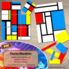 Puzzles sur le thème de l'artiste Piet Mondrian - Puzzles à reconstituer et à colorer - Plusieurs niveaux de difficulté - Progressif - travail couleurs primaires, formes, logique, observation, discrimination visuelle - Découverte d'un artiste par le jeu, ludique - Découverte d'un pays - Europe et Pays-Bas - atelier autonome maternelle et primaire (cycle 1, 2 et 3) - jeu fichier à télécharger et à imprimer - Arts visuels - lslf