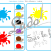 Jeu de cartes à pince sur les couleurs et les animaux de la forêt - 78 cartes réparties en 6 niveaux de difficulté - progressif - 1, 2, 3 couleurs - Animal et couleur ou deux animaux différents - Autocorrection au dos - Atelier préscolaire et maternelle autonome - Document PDF à télécharger et imprimer ou jeu imprimé - Motricité fine et pince Pouce-Index avec pinces à linge - ludique - lslf