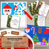 Calendrier de avent - Pixel Art Codé géant - Colorie le pixel art chaque jour en fonction des indications - Repérage dans une grille, un tableau, un quadrillage - Codé par lettres et chiffres - Connaissance des couleurs - Repérage spatial - Patience - 2 niveaux - modèle, grille vierge et 24 cartes - cycle 2, 3 ou plus - jeu PDF à télécharger et à imprimer ou jeu imprimé - lslf