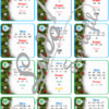 Calendrier de avent - Pixel Art Codé géant - Colorie le pixel art chaque jour en fonction des indications - Repérage dans une grille, un tableau, un quadrillage - Codé par lettres et chiffres - Connaissance des couleurs - Repérage spatial - Patience - 2 niveaux - modèle, grille vierge et 24 cartes - cycle 2, 3 ou plus - jeu PDF à télécharger et à imprimer ou jeu imprimé - lslf