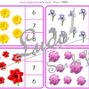 Jeu de cartes à pince de dénombrement de 1 à 15 - Thème Fleurs et printemps - 30 cartes autocorrectives avec différentes représentations des nombres - constellations du dé, chiffres, doigts de la main, mélangé - compter de 1 à 15 - 120 cartes réparties en 4 niveaux de difficulté - progressif - Autocorrection au dos - Atelier autonome maternelle ou élémentaire - Cycles 1 et 2 - Document PDF à télécharger et imprimer ou jeu imprimé - Motricité fine et pince Pouce-Index avec pinces à linge - ludique - lslf