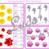 Jeu de cartes à pince de dénombrement de 1 à 15 - Thème Fleurs et printemps - 30 cartes autocorrectives avec différentes représentations des nombres - constellations du dé, chiffres, doigts de la main, mélangé - compter de 1 à 15 - 120 cartes réparties en 4 niveaux de difficulté - progressif - Autocorrection au dos - Atelier autonome maternelle ou élémentaire - Cycles 1 et 2 - Document PDF à télécharger et imprimer ou jeu imprimé - Motricité fine et pince Pouce-Index avec pinces à linge - ludique - lslf