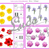 Jeu de cartes à pince de dénombrement de 1 à 15 - Thème Fleurs et printemps - 30 cartes autocorrectives avec différentes représentations des nombres - constellations du dé, chiffres, doigts de la main, mélangé - compter de 1 à 15 - 120 cartes réparties en 4 niveaux de difficulté - progressif - Autocorrection au dos - Atelier autonome maternelle ou élémentaire - Cycles 1 et 2 - Document PDF à télécharger et imprimer ou jeu imprimé - Motricité fine et pince Pouce-Index avec pinces à linge - ludique - lslf