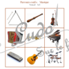 Suis les parcours codés - Instruments de musique - Fête de la musique - codage, repérage et vocabulaire spatial - jeu et atelier autonome et autocorrectif Maternelle (Cycle 1) et Primaire (Cycle 2) - Niveaux et difficulté progressifs - PDF à télécharger et à imprimer ou jeu imprimé - difficulté progressive et solutions - lslf