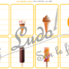 Jeu de bataille - Glaces et été - Comparaison de taille et de chiffres et nombres - 4 niveaux - avec ou sans chiffre - de 1 à 6 - de 1 à 10 - de 5 à 50 de 5 en 5 - de 10 à 100 de 10 en 10 - Progressif - Classement par ordre croissant - Rangement - Tri taille - Reconnaissance Chiffres - à télécharger et à imprimer ou jeu imprimé - Atelier maternelle et Cycle 2 - Vocabulaire aliments - lslf
