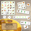 Suis les parcours codés - Animaux de la ferme - codage, repérage et vocabulaire spatial - jeu et atelier autonome et autocorrectif Maternelle (Cycle 1) et Primaire (Cycle 2) - Niveaux et difficulté progressifs - PDF à télécharger et à imprimer ou jeu imprimé - difficulté progressive et solutions - lslf