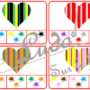 Jeu de cartes à pince sur les couleurs et les Coeurs - Pour la Saint Valentin ou toute autre occasion - 78 cartes réparties en 6 niveaux de difficulté - progressif - 1, 2, 3 couleurs - Coeurs et couleur ou deux coeurs différents - Autocorrection au dos - Atelier préscolaire et maternelle autonome - Thème amour et amitié - Support pédagogique - Document PDF à télécharger et imprimer ou jeu imprimé - Motricité fine et pince Pouce-Index avec pinces à linge - ludique - lslf