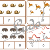 Jeu de cartes à pince de dénombrement de 1 à 15 - Thème Animaux de la forêt et des campagnes - 30 cartes autocorrectives avec différentes représentations des nombres - constellations du dé, chiffres, doigts de la main, mélangé - compter de 1 à 15 - 120 cartes réparties en 4 niveaux de difficulté - progressif - Autocorrection au dos - Atelier autonome maternelle ou élémentaire - Cycles 1 et 2 - Document PDF à télécharger et imprimer ou jeu imprimé - Motricité fine et pince Pouce-Index avec pinces à linge - ludique - Thème automne, nature, bois - lslf