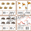 Jeu de cartes à pince de dénombrement de 1 à 15 - Thème Animaux de la forêt et des campagnes - 30 cartes autocorrectives avec différentes représentations des nombres - constellations du dé, chiffres, doigts de la main, mélangé - compter de 1 à 15 - 120 cartes réparties en 4 niveaux de difficulté - progressif - Autocorrection au dos - Atelier autonome maternelle ou élémentaire - Cycles 1 et 2 - Document PDF à télécharger et imprimer ou jeu imprimé - Motricité fine et pince Pouce-Index avec pinces à linge - ludique - Thème automne, nature, bois - lslf