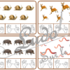 Jeu de cartes à pince de dénombrement de 1 à 15 - Thème Animaux de la forêt et des campagnes - 30 cartes autocorrectives avec différentes représentations des nombres - constellations du dé, chiffres, doigts de la main, mélangé - compter de 1 à 15 - 120 cartes réparties en 4 niveaux de difficulté - progressif - Autocorrection au dos - Atelier autonome maternelle ou élémentaire - Cycles 1 et 2 - Document PDF à télécharger et imprimer ou jeu imprimé - Motricité fine et pince Pouce-Index avec pinces à linge - ludique - Thème automne, nature, bois - lslf