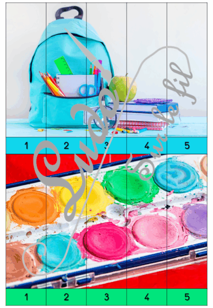 Jeu Puzzles numériques - Ecole et Rentrée scolaire - 28 puzzles en 9 niveaux progressifs - Suite numérique de 1 à 20 - Comptage de 2 en 2 - Chiffres pairs et impairs - Comptage de 10 en 10 - Connaissance Chiffres et Dizaines - Mathématiques - Comptine numérique - Ecole, rentrée, fournitures scolaires, lieux - Atelier autonome maternelle et élémentaire - PDF à télécharger et imprimer ou jeu imprimé - cycles 1 ou 2 - lslf