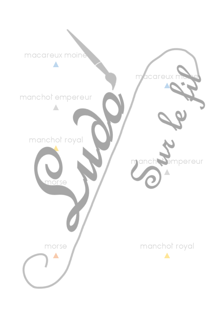 Jeu Repère les couleurs - Animaux de la banquise et du froid - photos / cartes à associer aux palettes de 4 couleurs - à télécharger et à imprimer - atelier autocorrectif maternelle ou cycle 2 - observation, déduction, logique, discrimination visuelle, vocabulaire et lexique - Thème hiver, animaux du froid, banquise, montagne, pôles - lslf